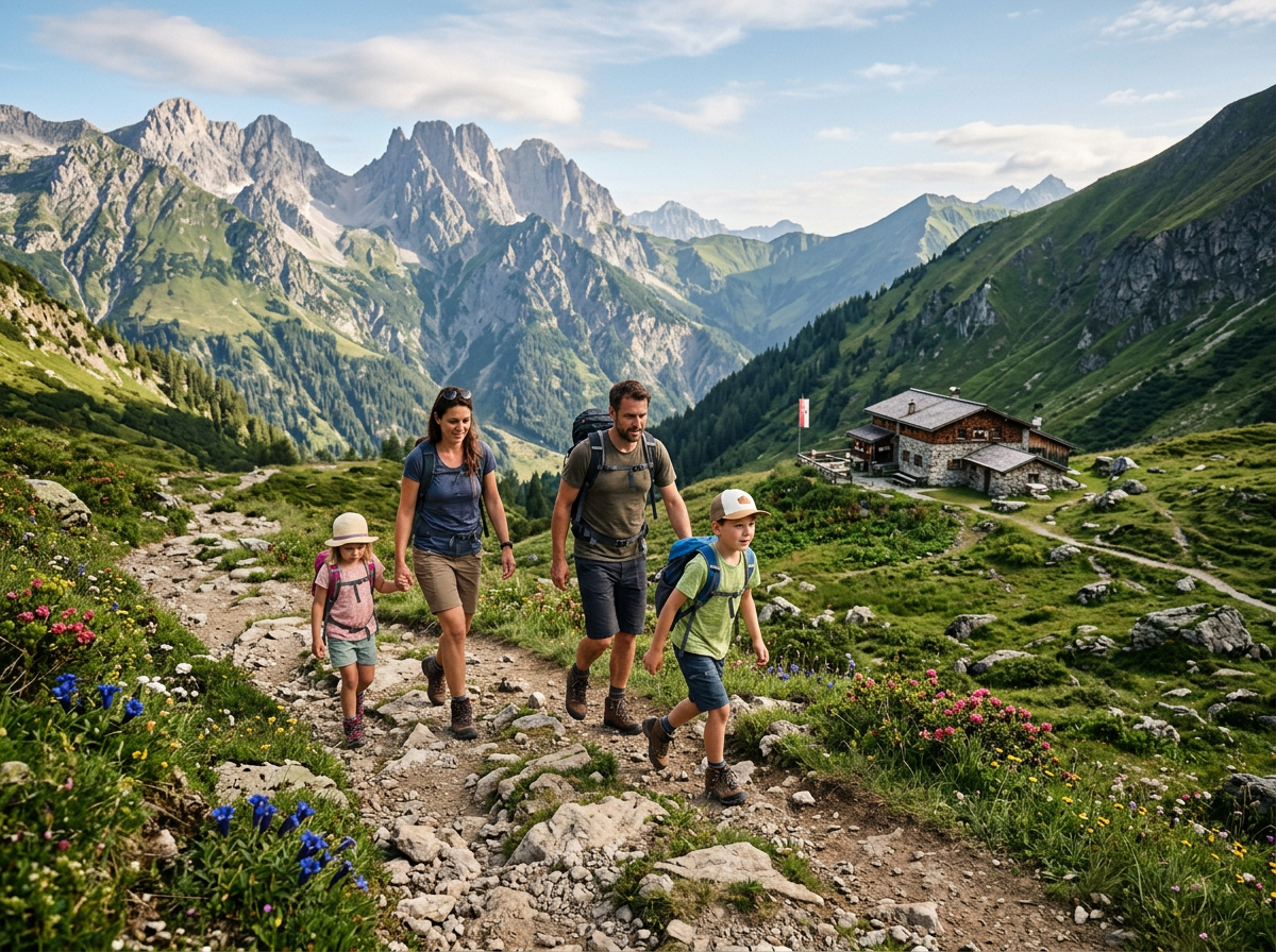 Hüttenwanderung mit Kindern