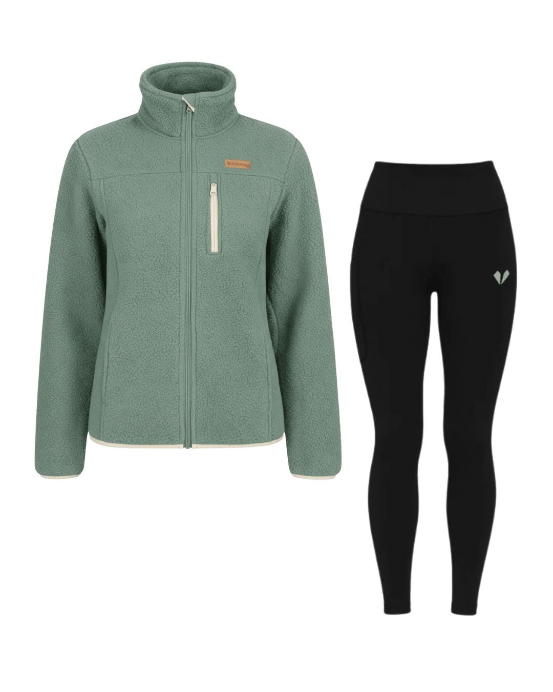 Sherpa Fleece + Seamless Leggings