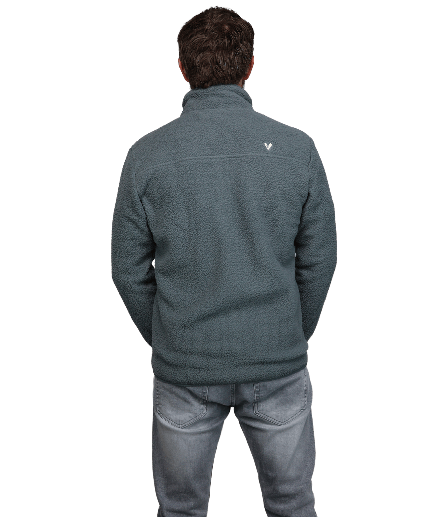 Herren Sherpa Fleece Jacke