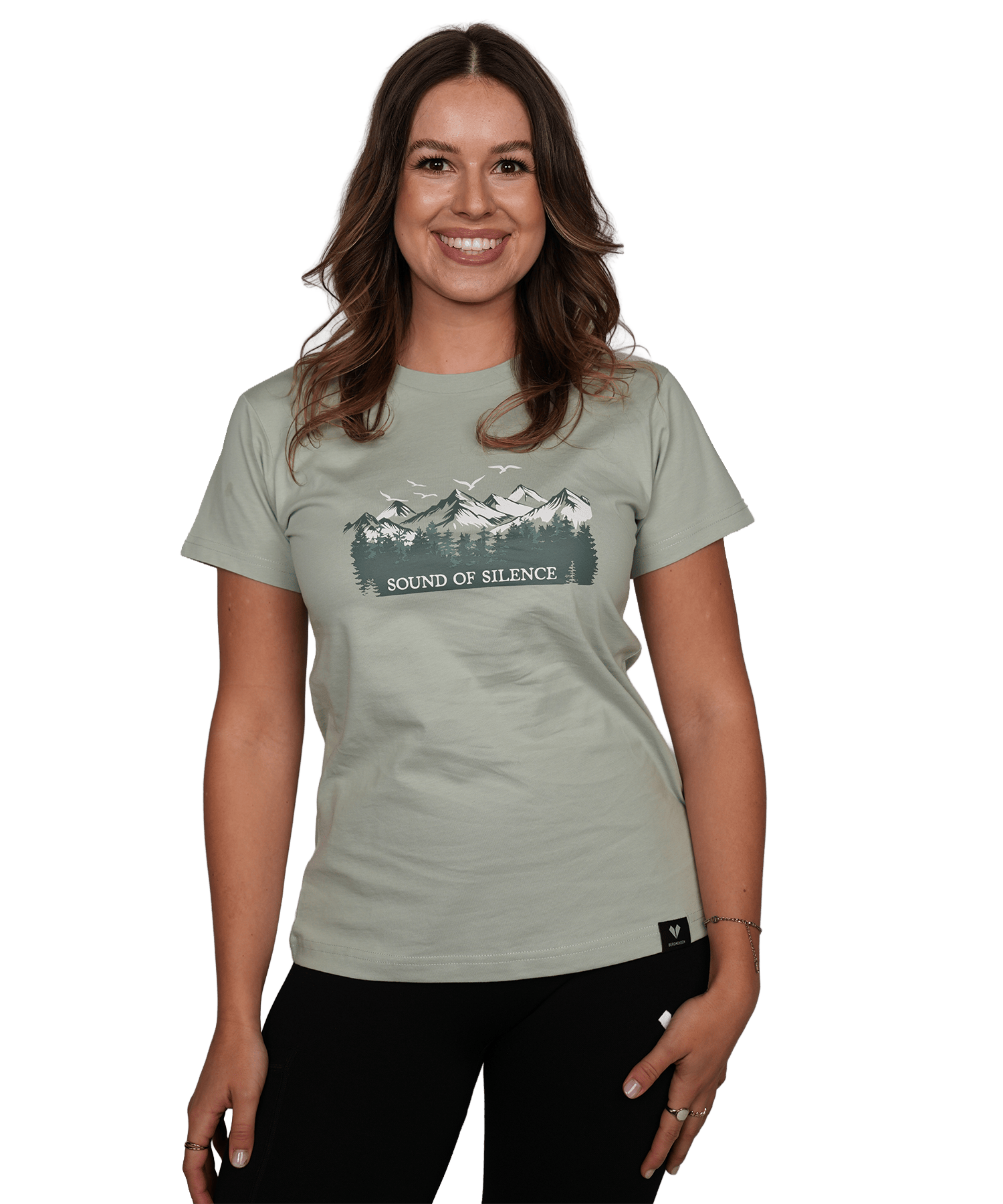 Sound of Silence- Damen Premium Organic Shirt