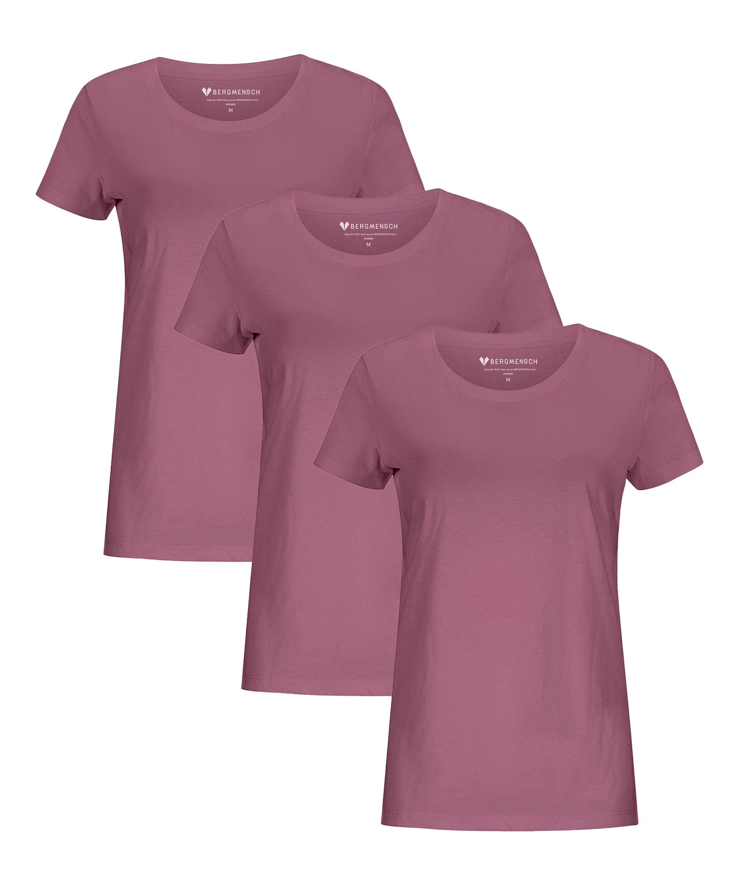 Basics Collection 3er-Pack - Damen Premium Organic Shirt