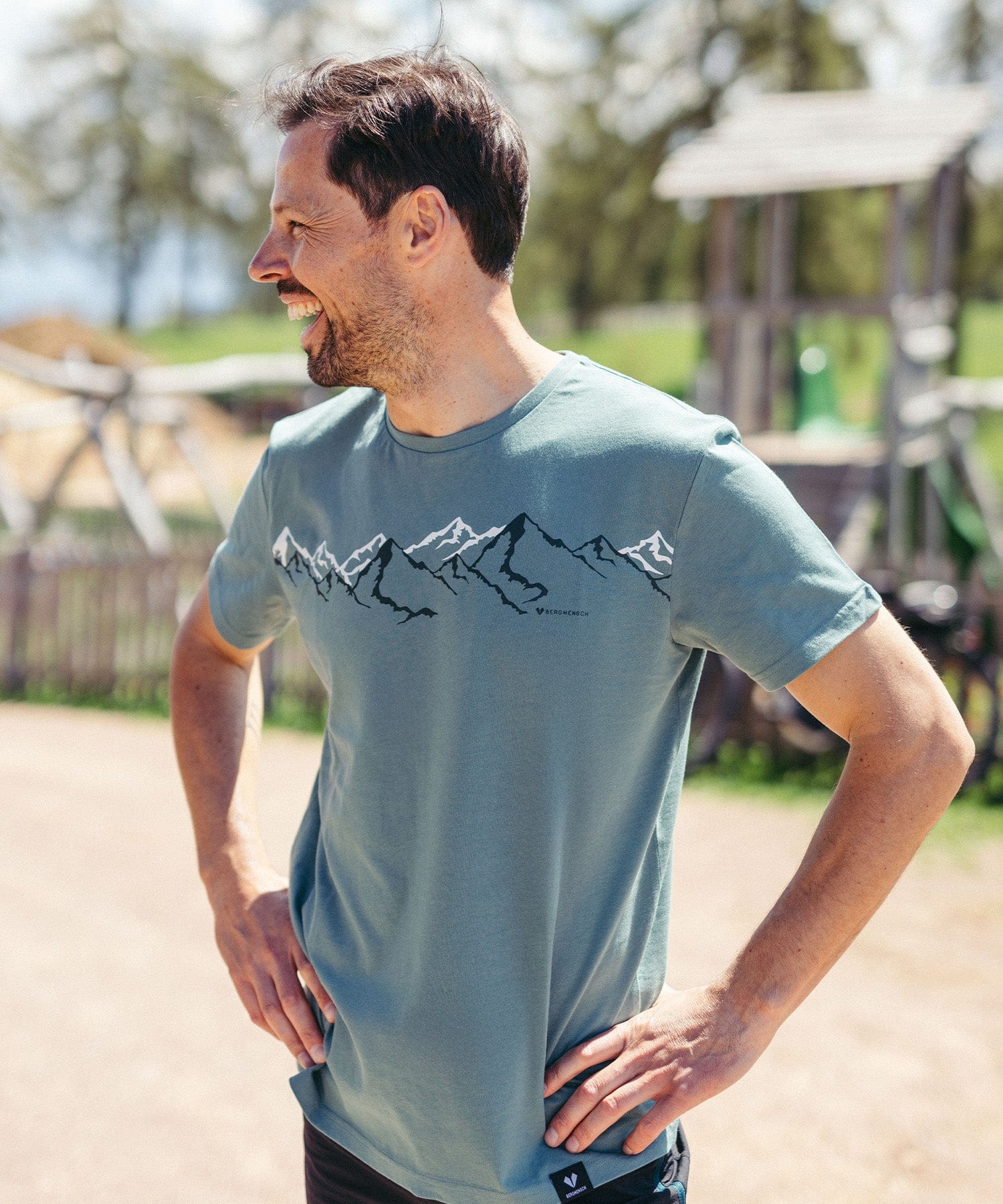 Berglinien - Unisex Premium Organic Shirt