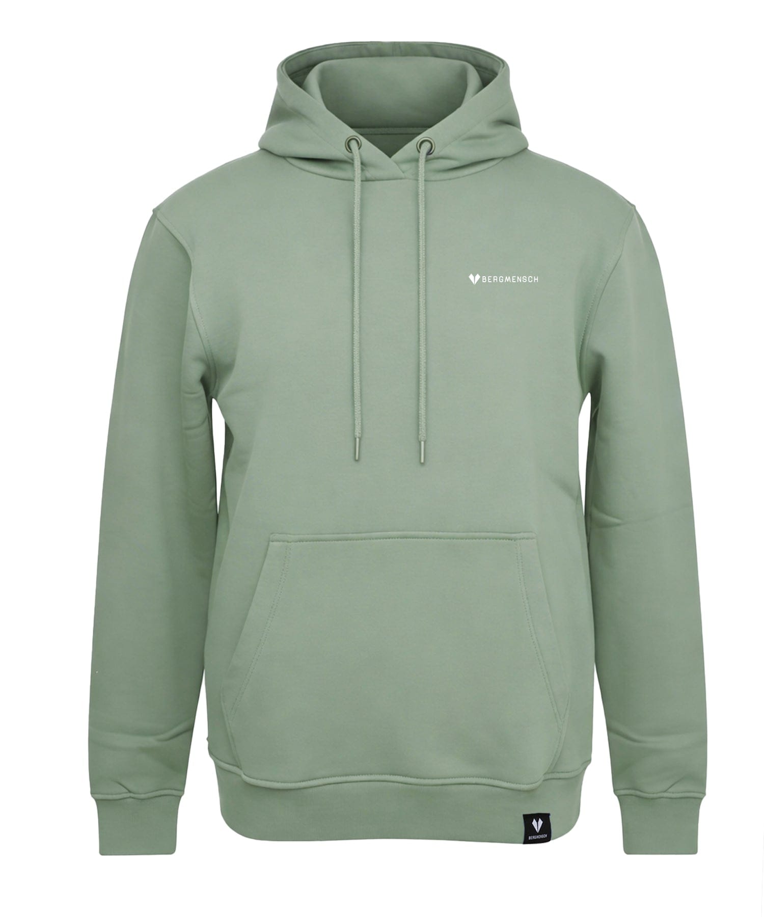 BERGMENSCH Unisex Premium Organic Hoodie "Bergmensch Retro" in Aloe