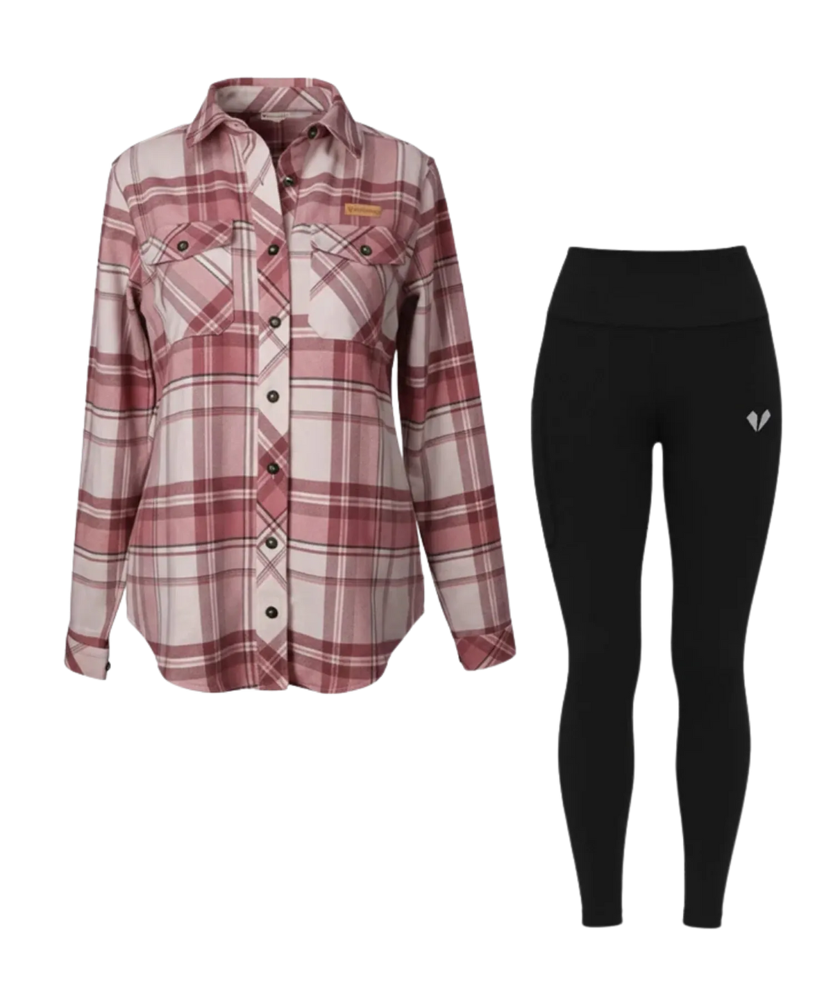 Flanellhemd + Seamless Leggings