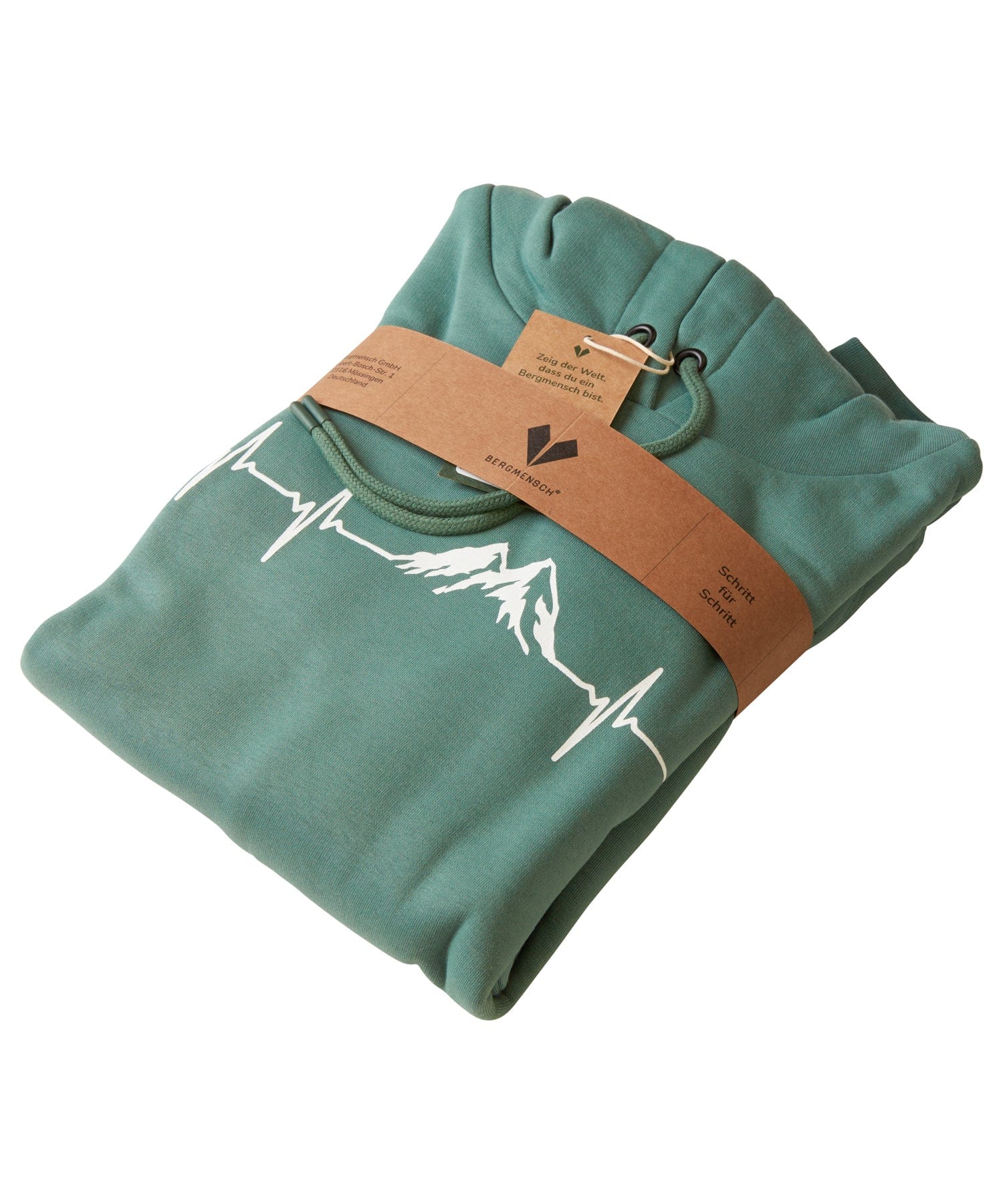 Herzschlag Berge - Unisex Premium Organic Hoodie
