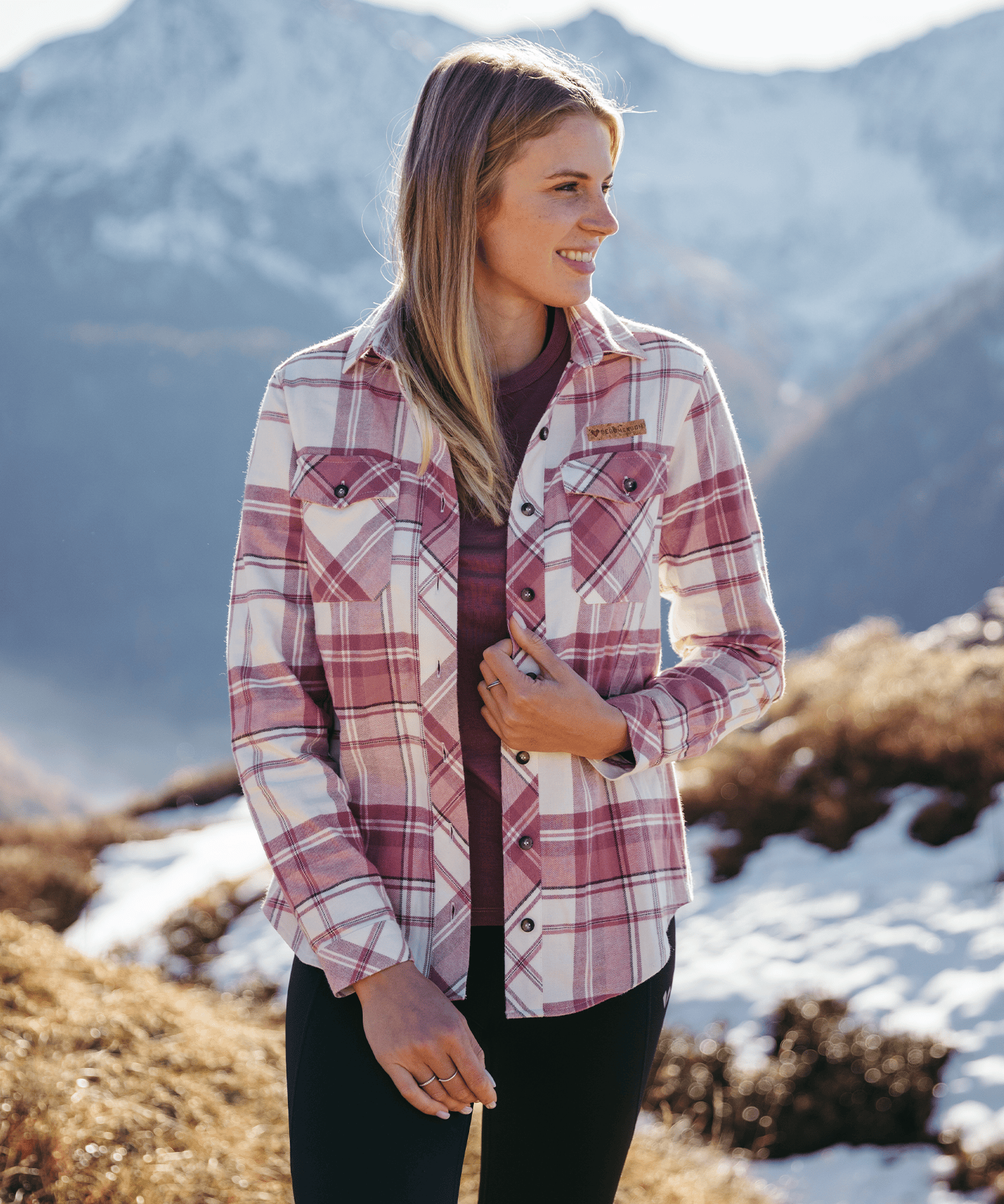 Flanell Overshirt - Damen