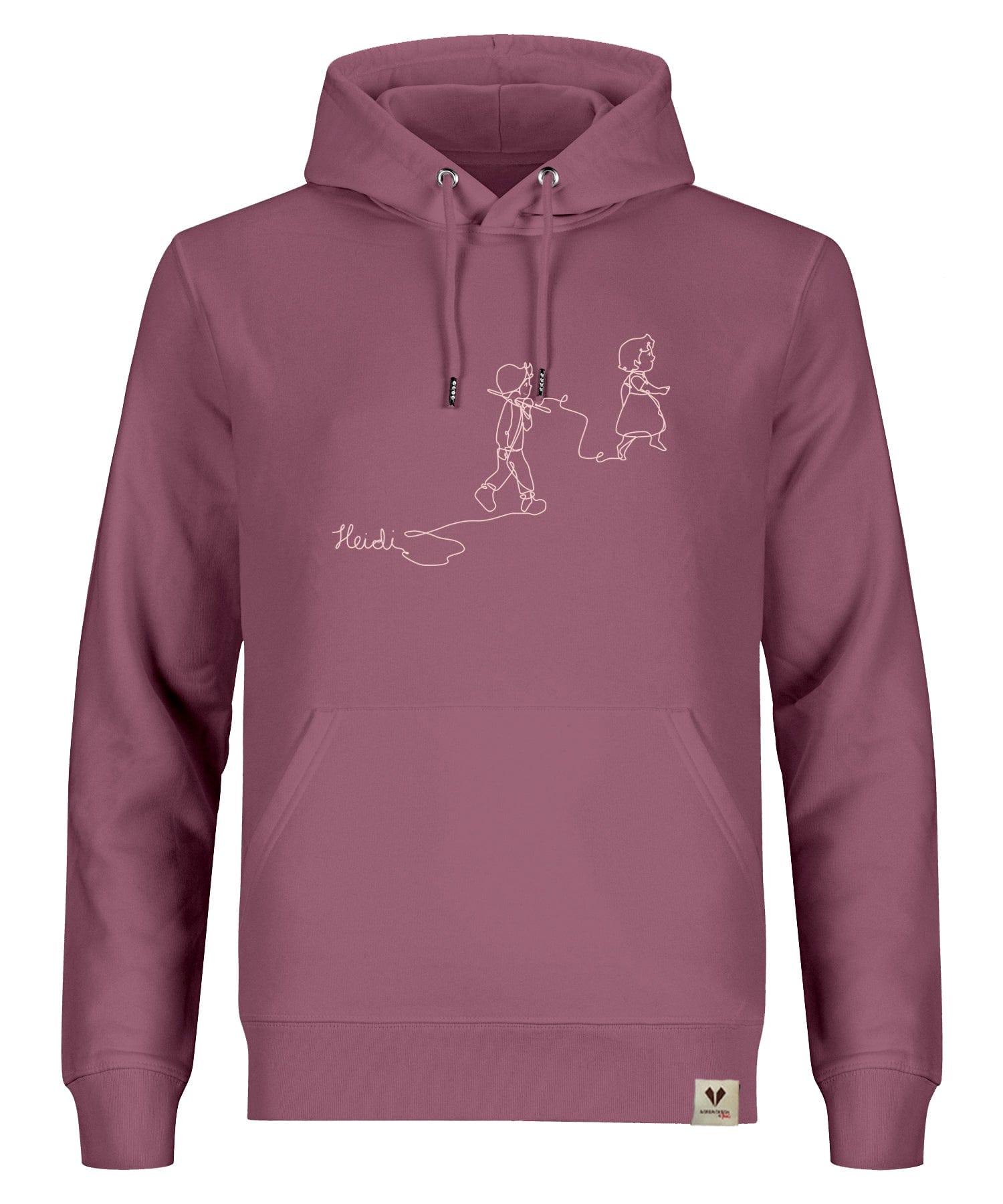 HEIDI - Lineart - Unisex Premium Organic Hoodie