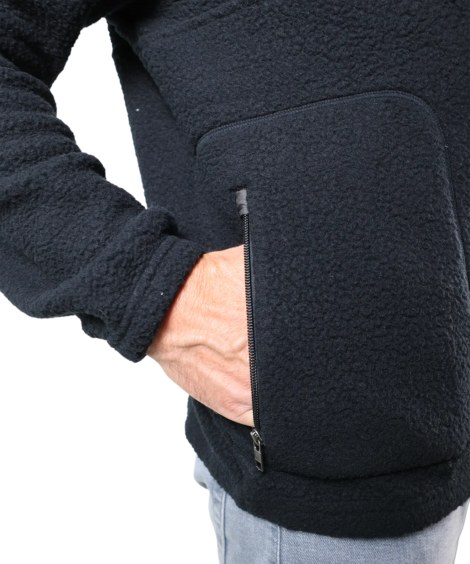 Herren Sherpa Half-Zip