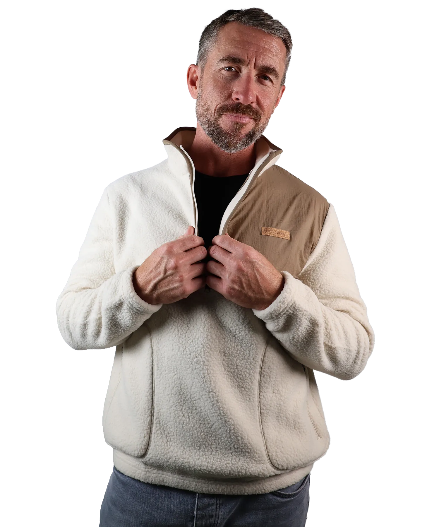 Herren Sherpa Half-Zip
