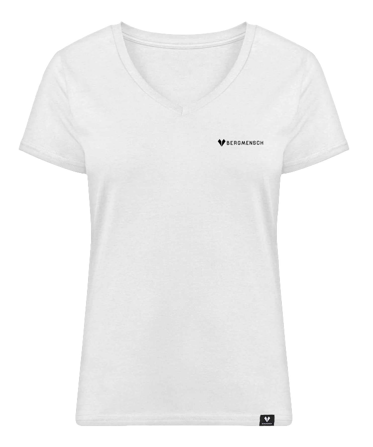 Logo Stick - Damen Premium Organic V-Neck Shirt