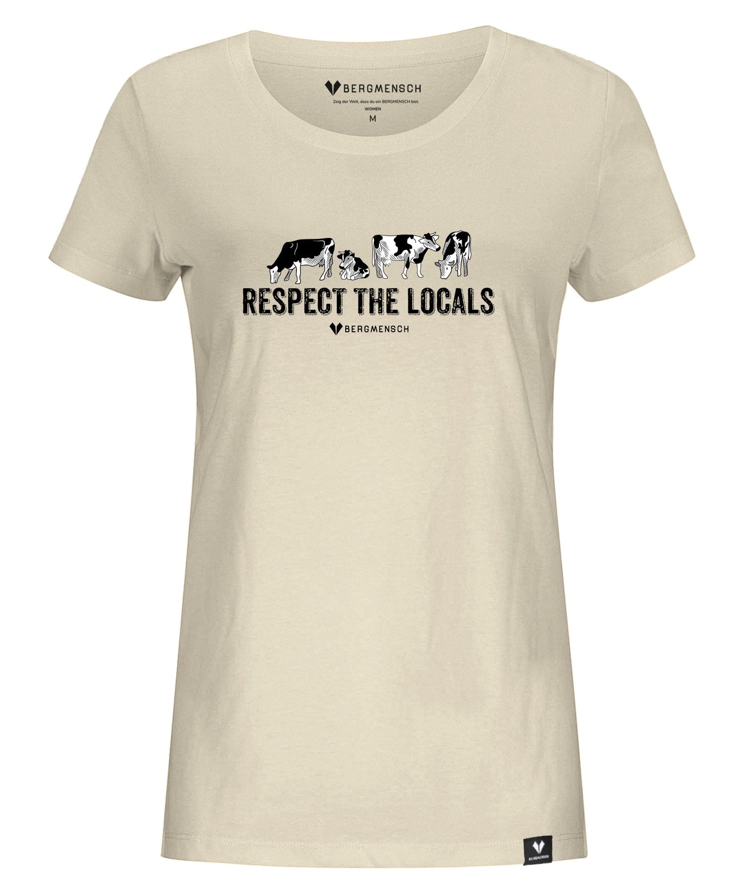 Respect the Locals - Damen Premium Organic Shirt