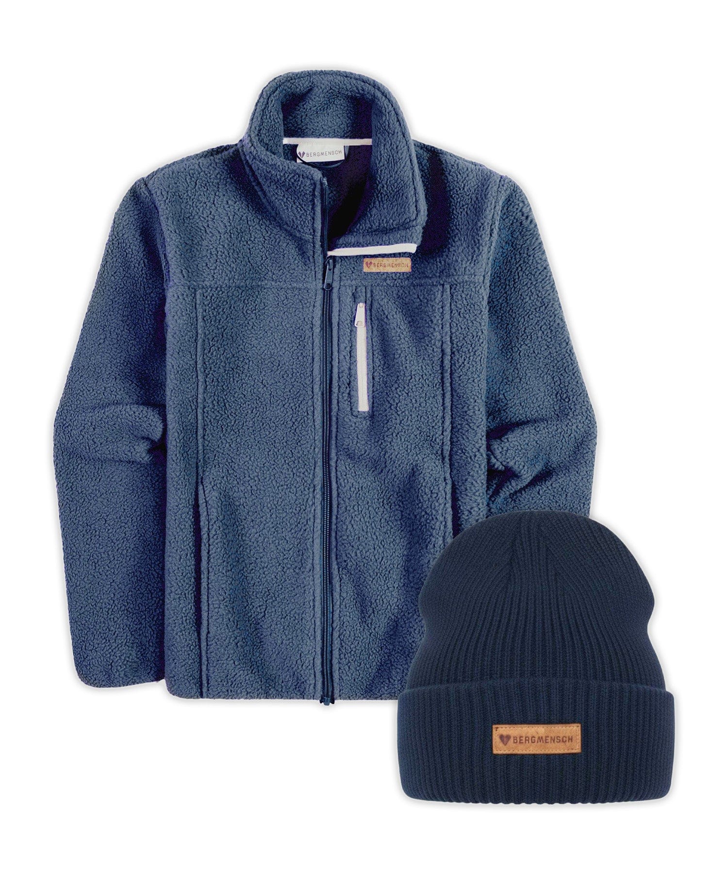 Sherpa Fleece + Cozy Fleece Beanie