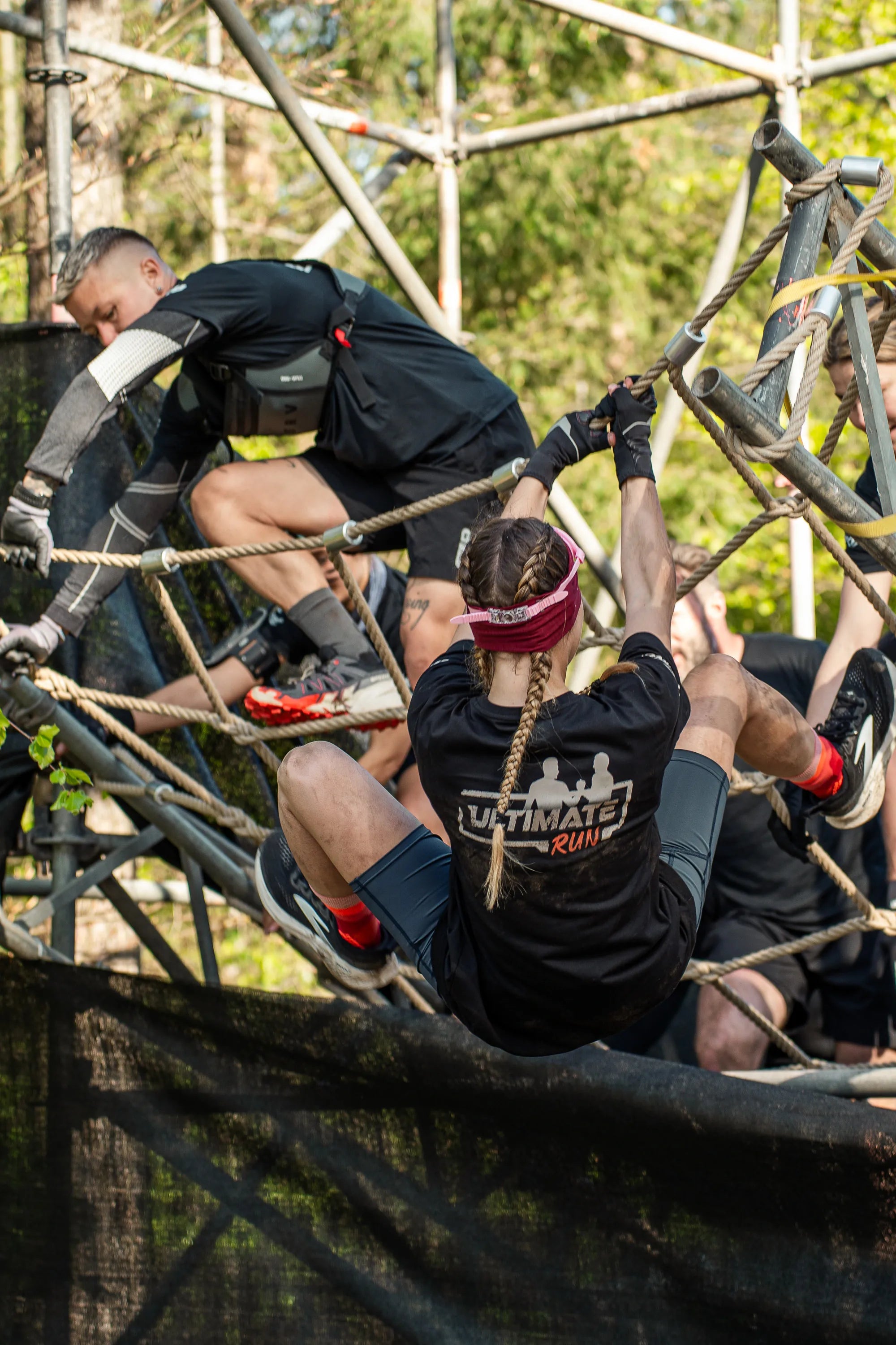 Frauen beim Ultimate Run mit dem Ultimate Run Merino Shirt von Bergmensch