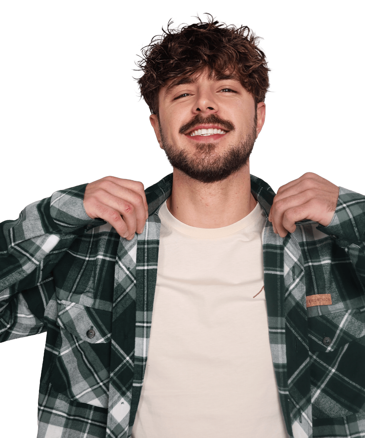 Flanell Overshirt - Herren