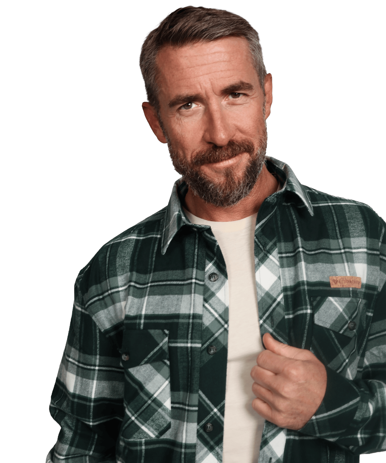 Flanell Overshirt - Herren