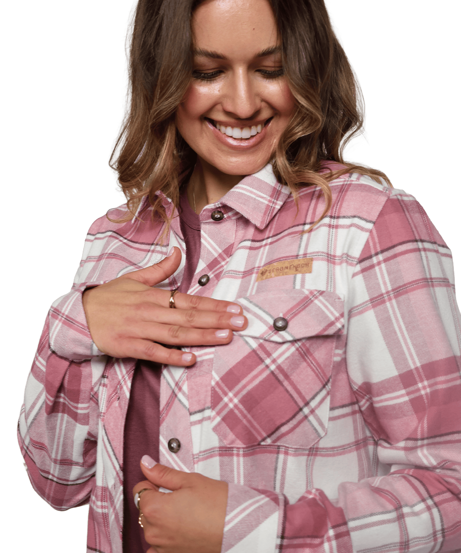 Flanell Overshirt - Damen