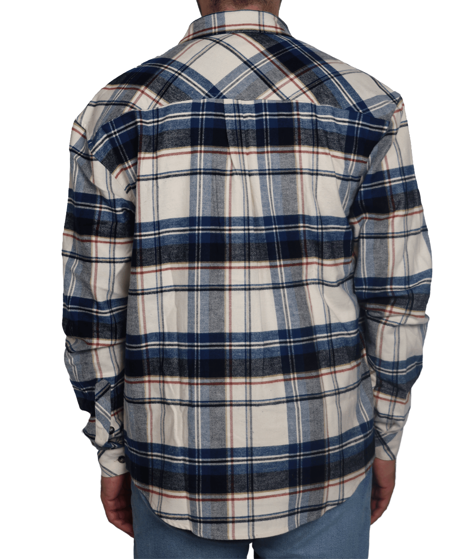 Flanell Overshirt - Herren