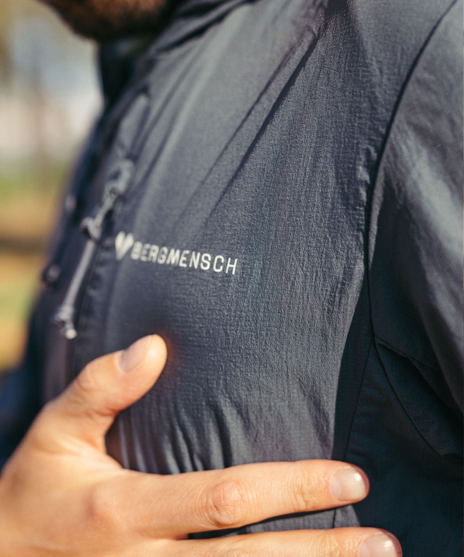Herren Windbreaker Jacke