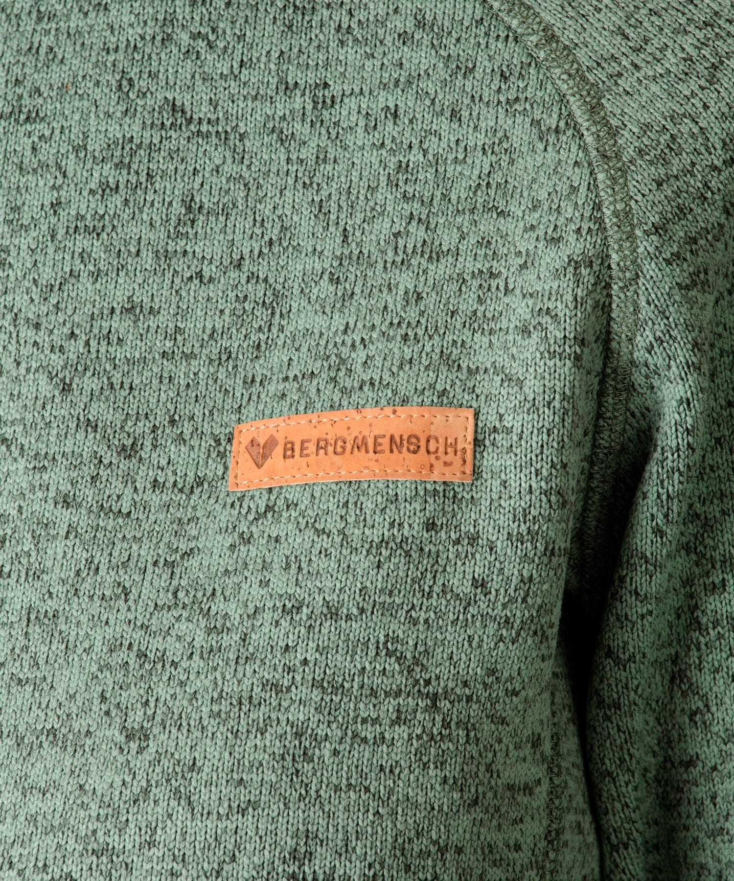 BERGMENSCH® - Damen Strickfleece-Jacke