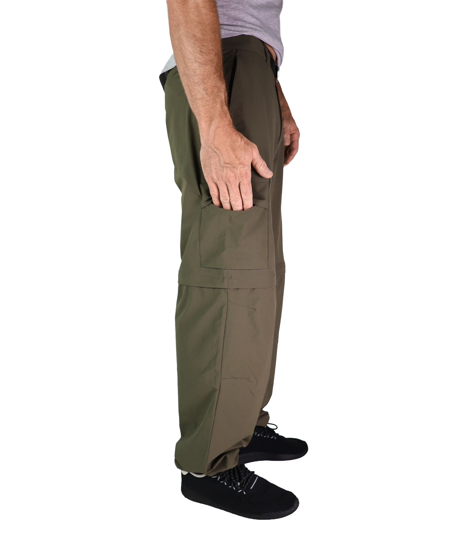 Herren Zip-Off Wanderhose