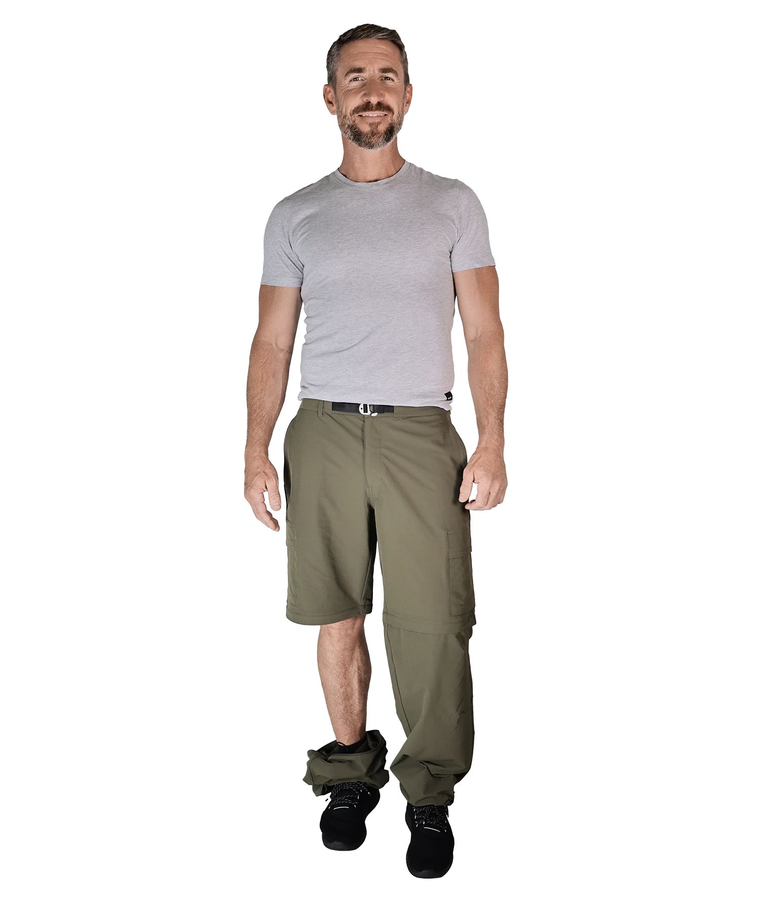 Herren Zip-Off Wanderhose