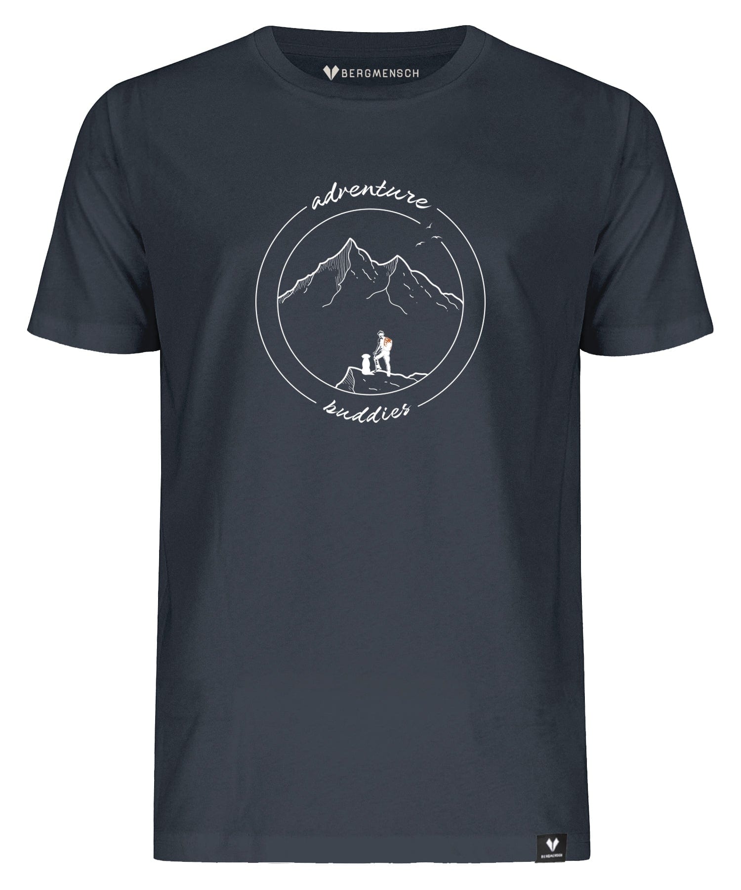 Adventure Buddies - Unisex Premium Organic Shirt von Bergmensch