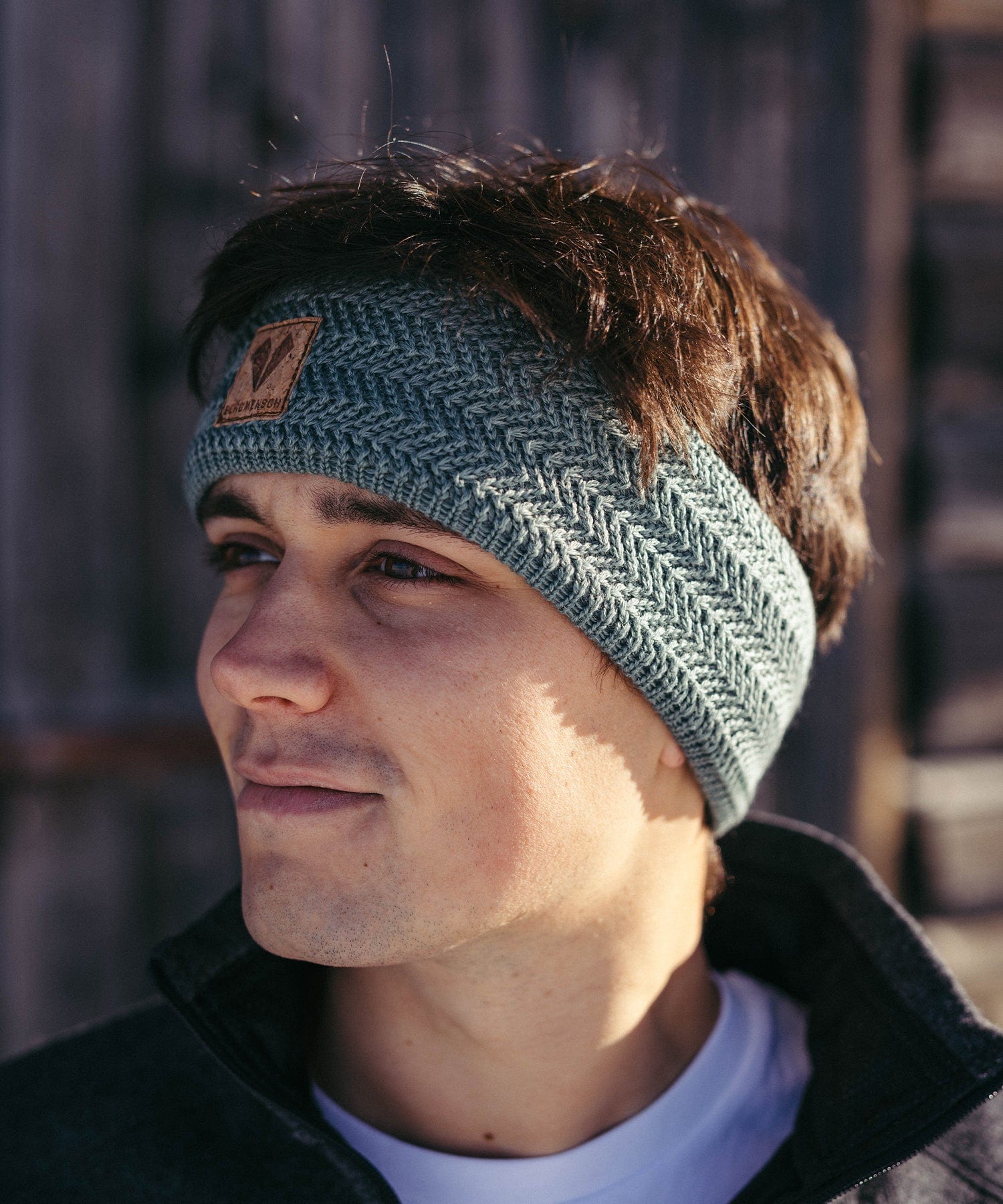 BERGMENSCH® Merino Strick Stirnband von Bergmensch