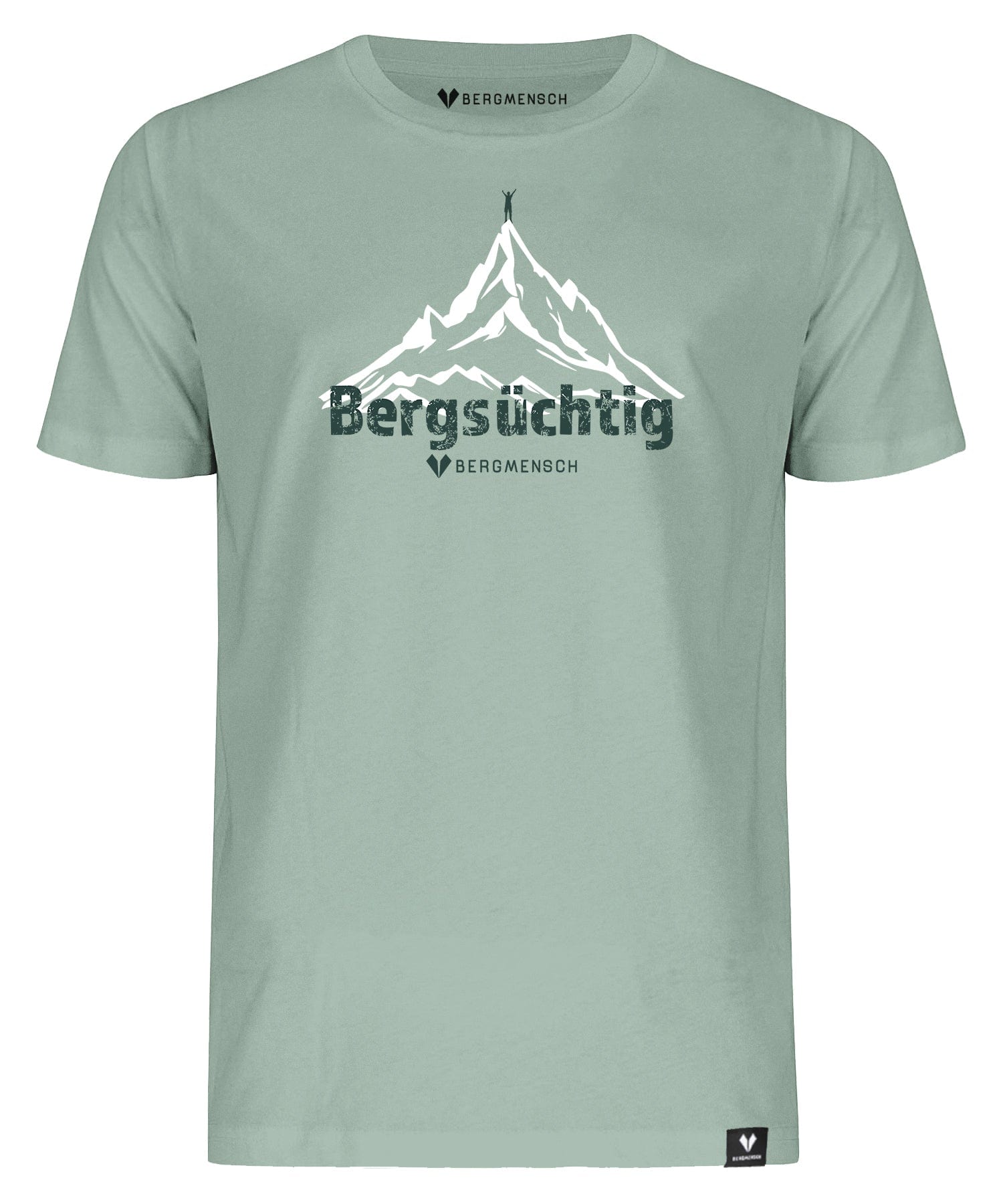 Bergsüchtig - Unisex Premium Organic Shirt von Bergmensch
