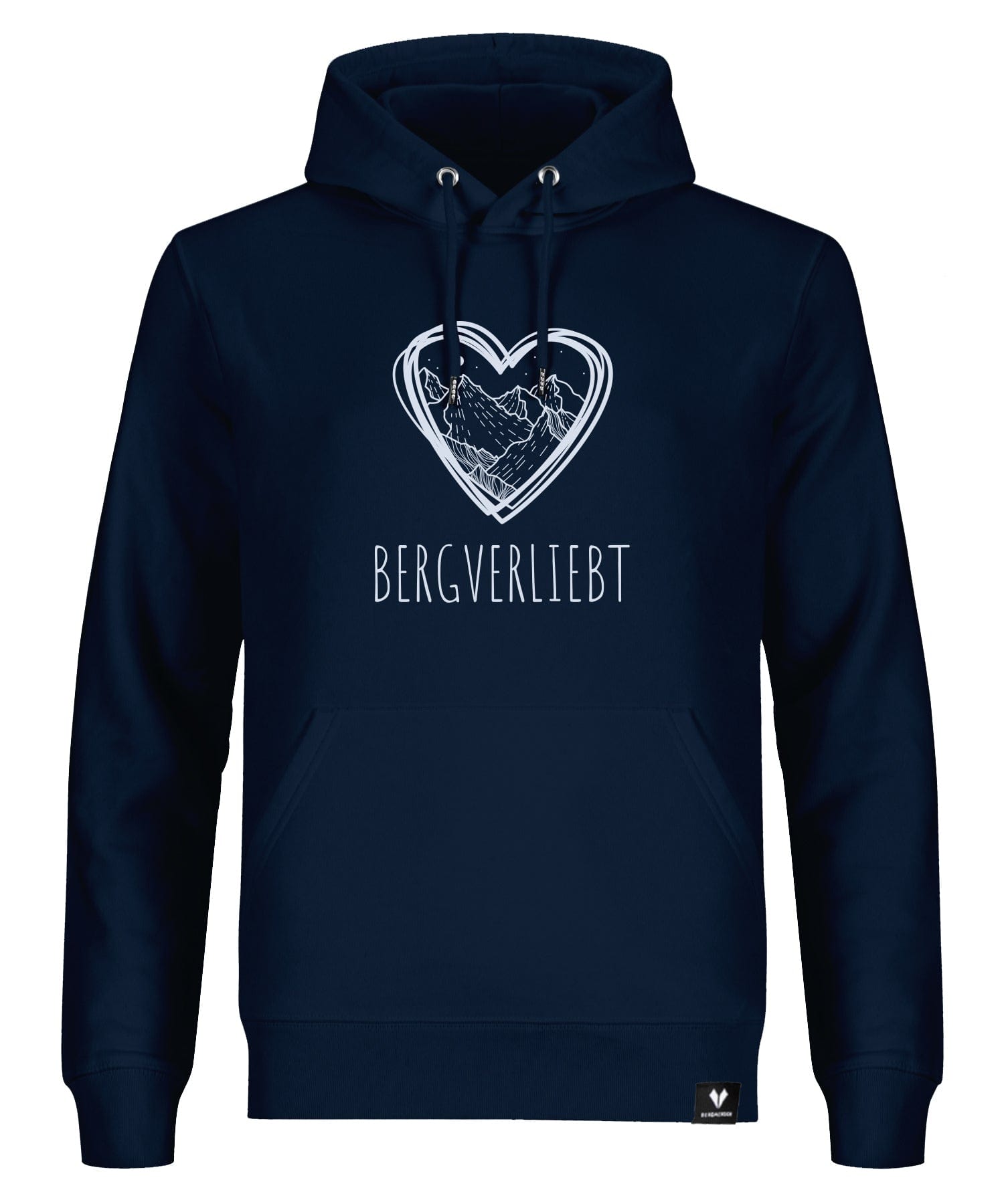 Bergverliebt - Unisex Premium Organic Hoodie von Bergmensch