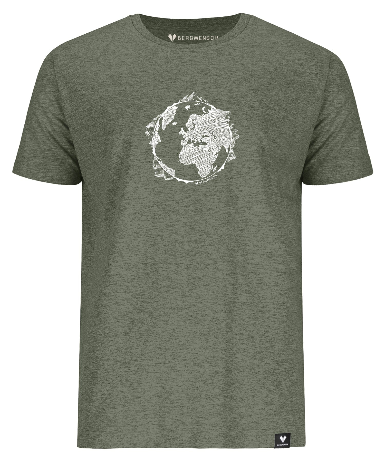 Bergwelt - Unisex Premium Organic Shirt von Bergmensch