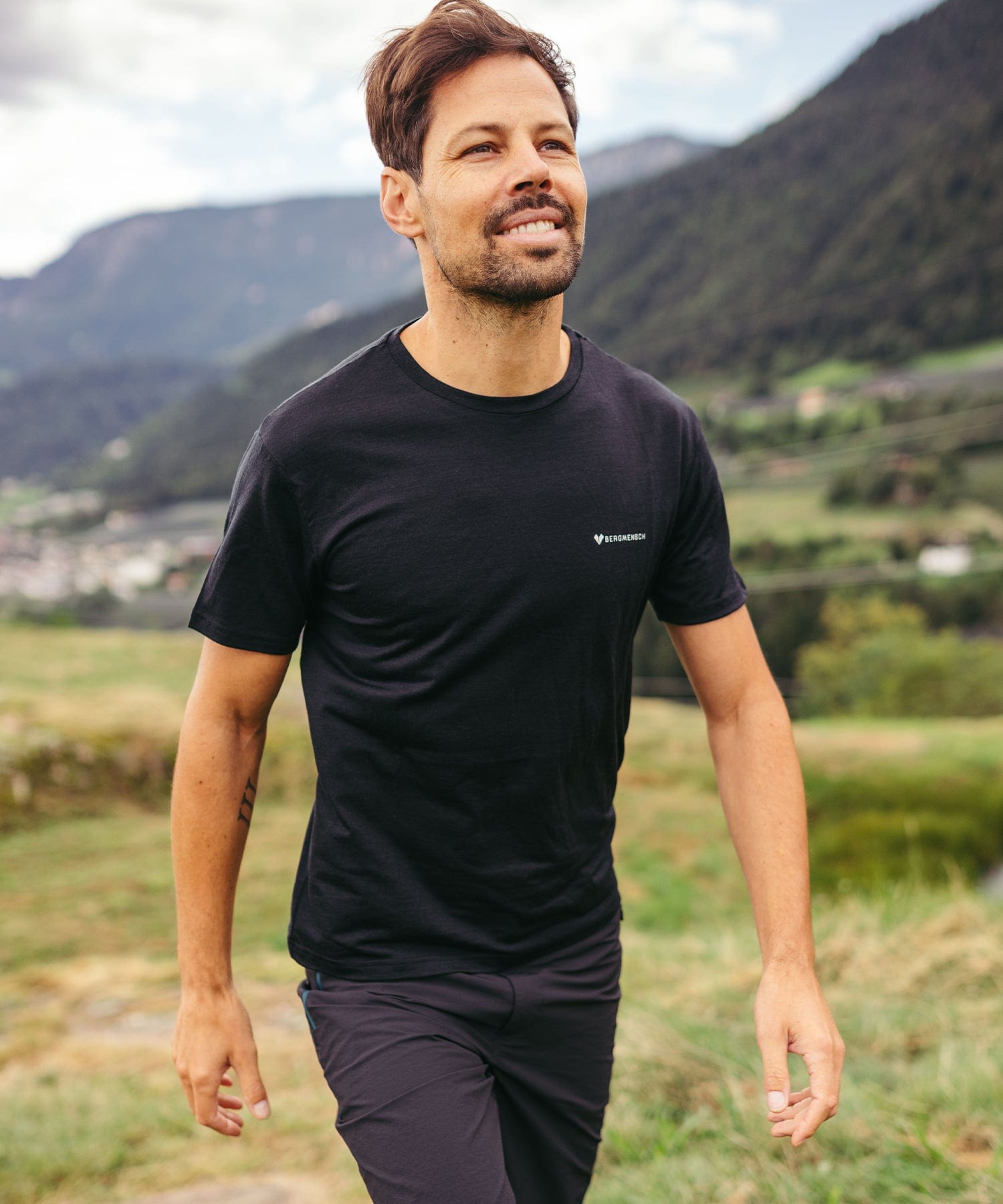 Herren Essential Merino Shirt