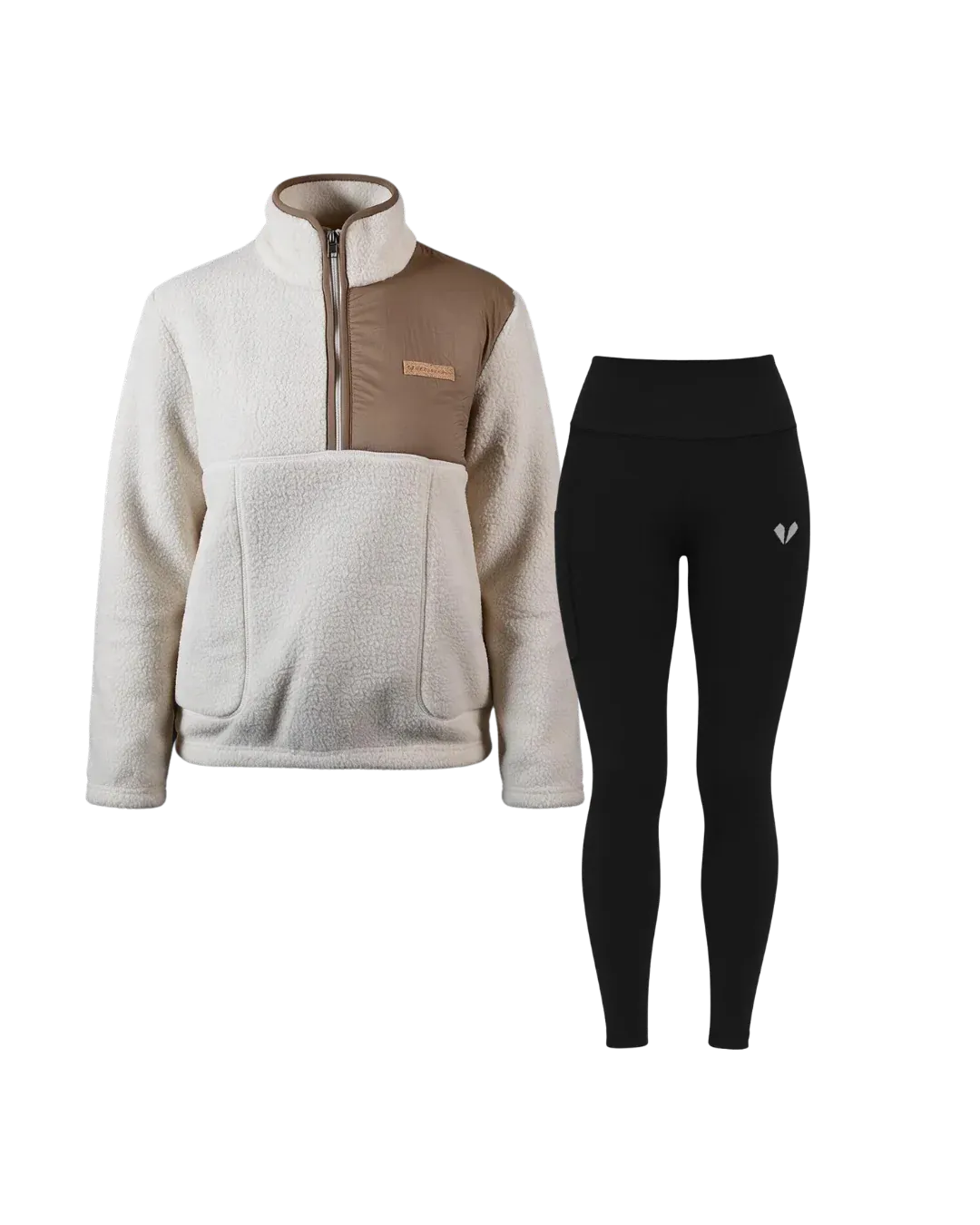 Sherpa Half Zip & Leggings