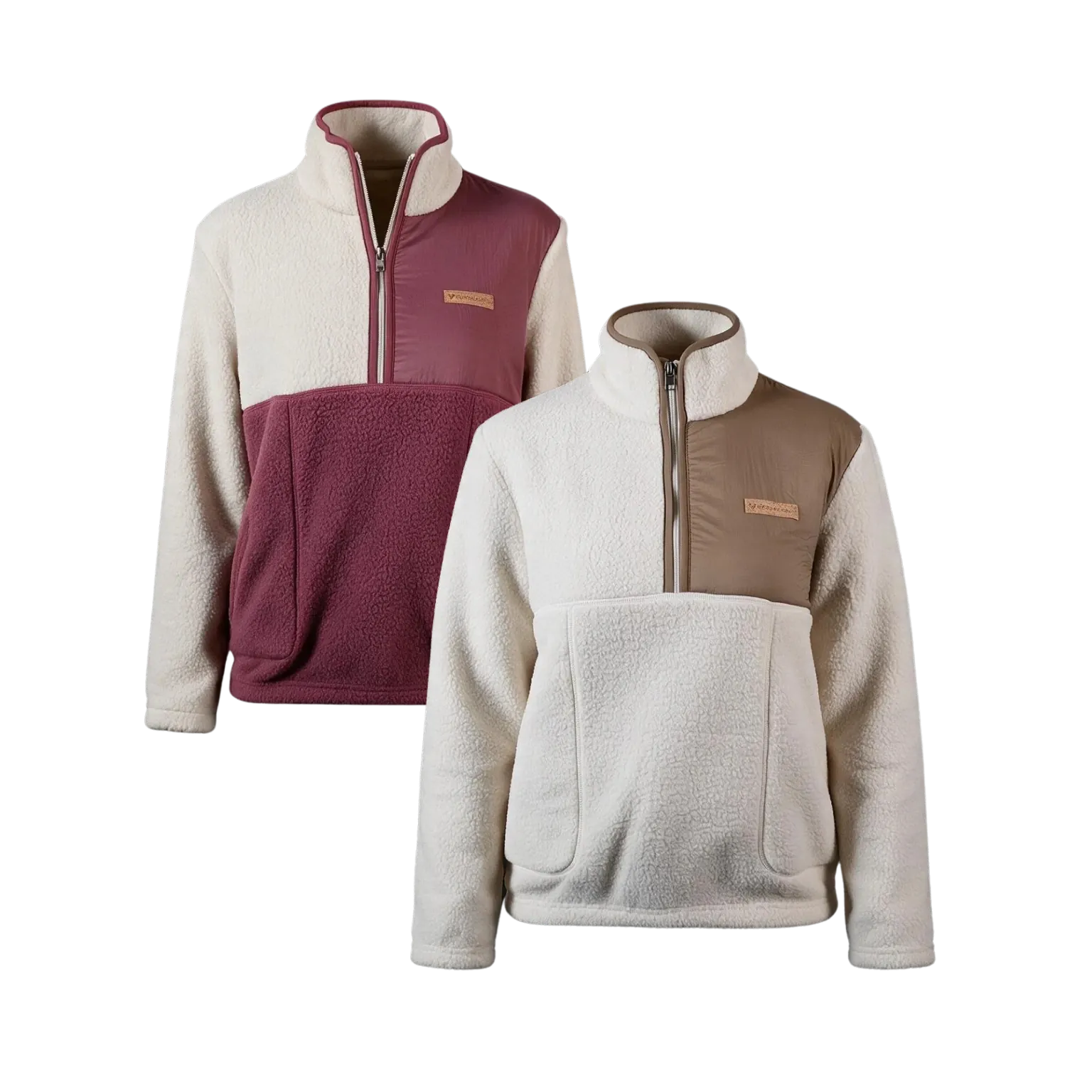 Sherpa Half Zip Damen + Herren