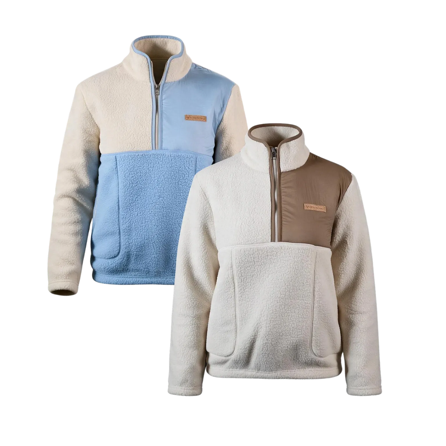 Sherpa Half Zip Damen + Herren