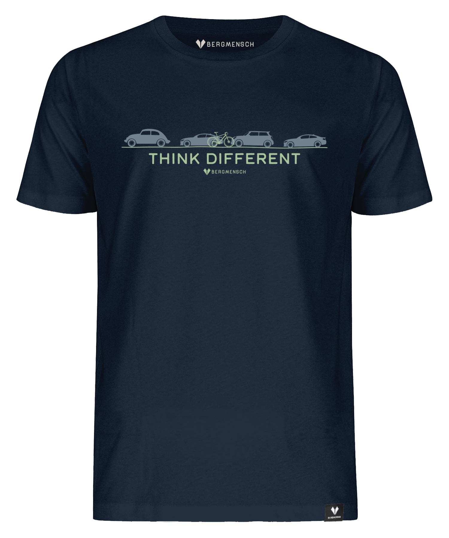 Think Different - Unisex Premium Organic Shirt von Bergmensch