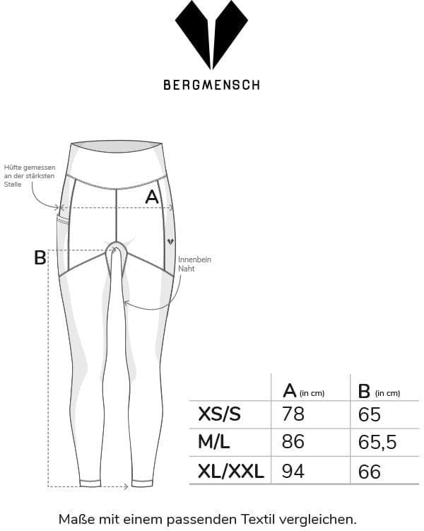 BERGMENSCH® - Damen Eco Tights - Leggings (7/8) von Bergmensch