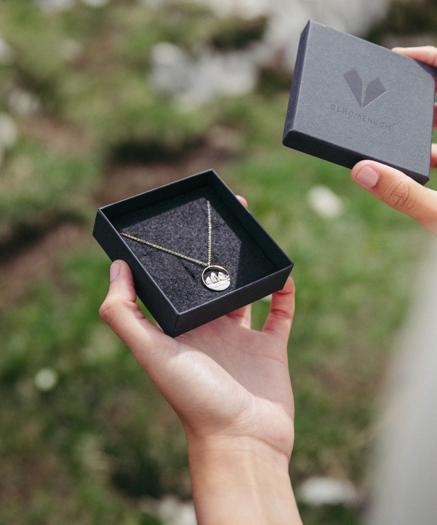 BERGMENSCH® Tre Cime Halskette 925 Sterling Silber von Bergmensch