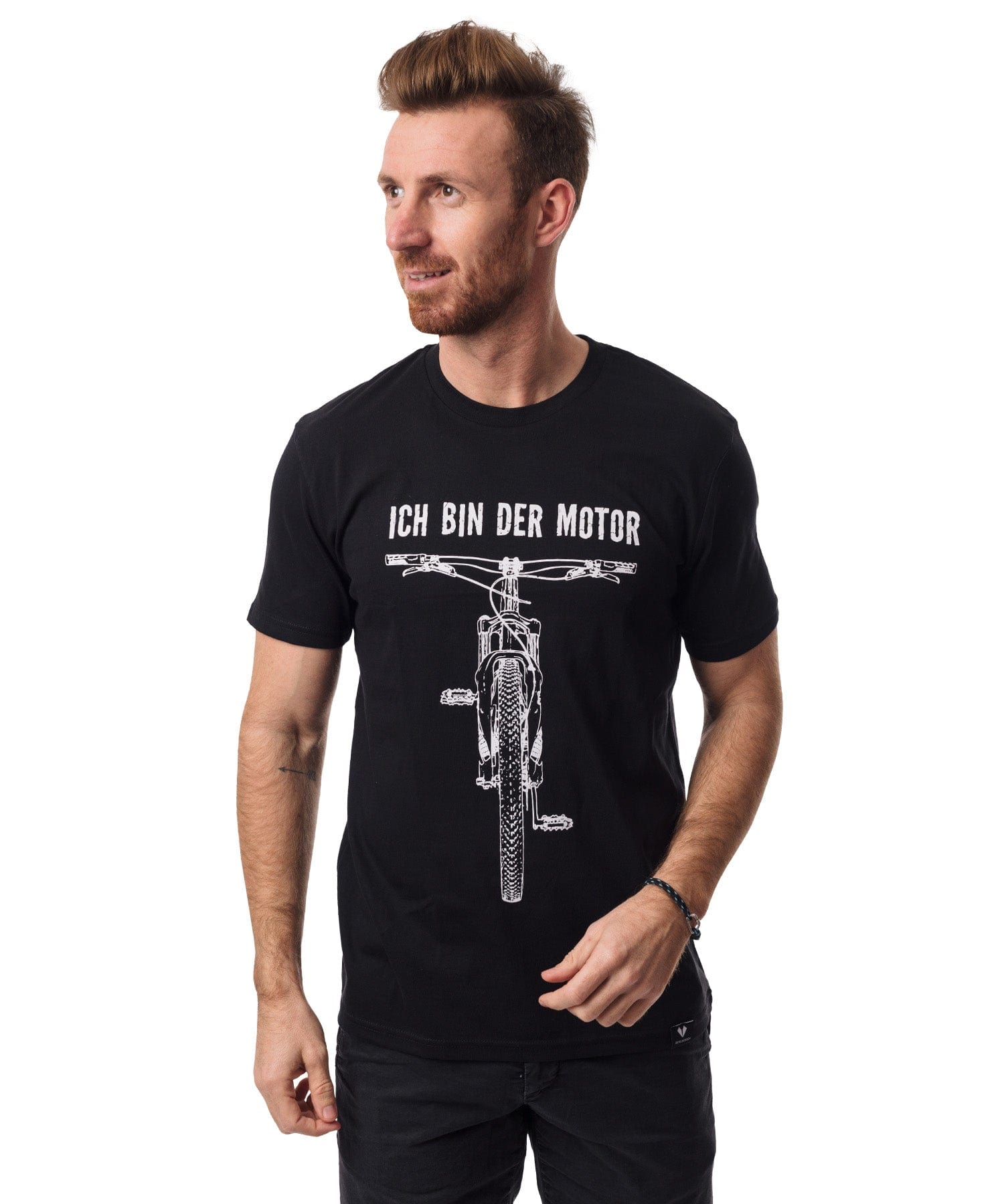 Ich bin der Motor - Unisex Premium Organic Shirt von Bergmensch