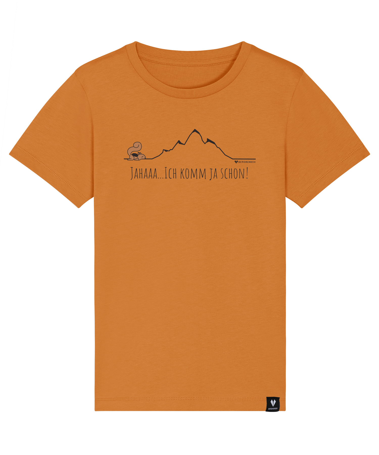 Ich komm ja schon - Kinder Premium Organic Shirt von Bergmensch