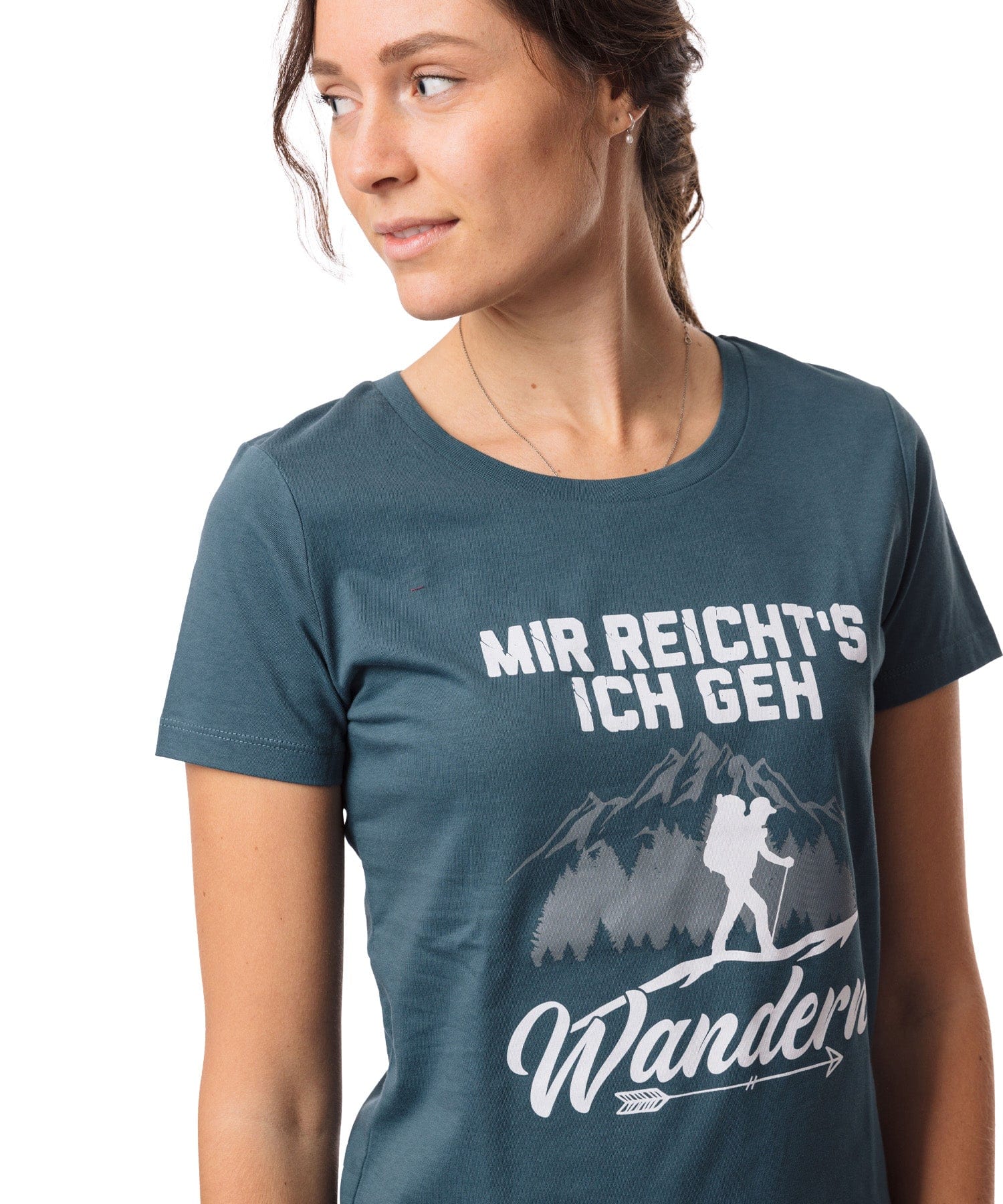 Mir reicht's ich geh wandern - Damen Premium Organic Shirt von Bergmensch