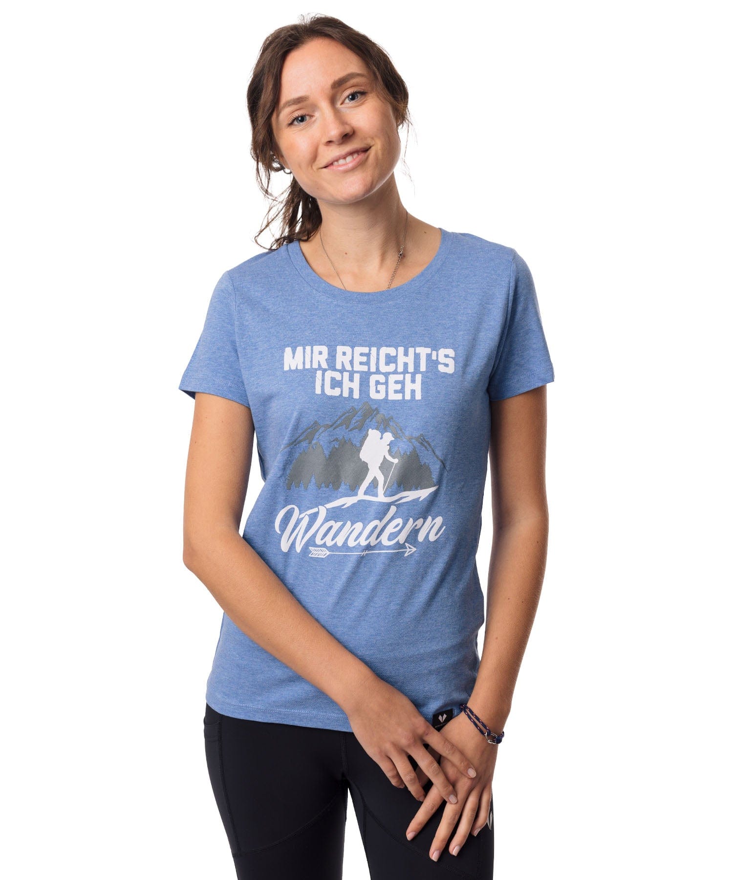 Mir reicht's ich geh wandern - Damen Premium Organic Shirt von Bergmensch