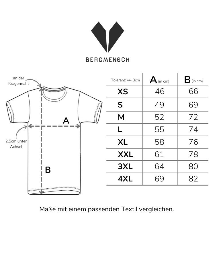 Nur noch eine Kurve - Unisex Premium Organic Shirt von Bergmensch