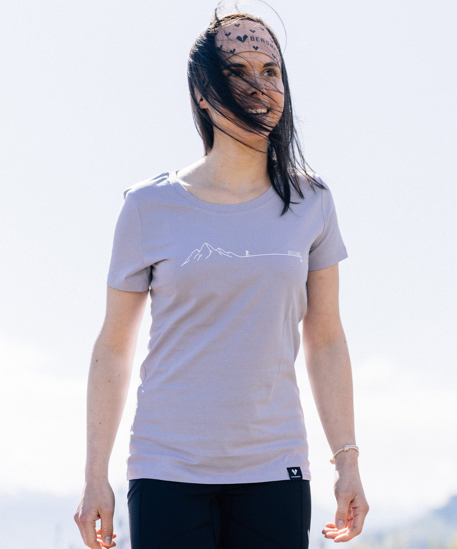 Offline - Damen Premium Organic Shirt von Bergmensch