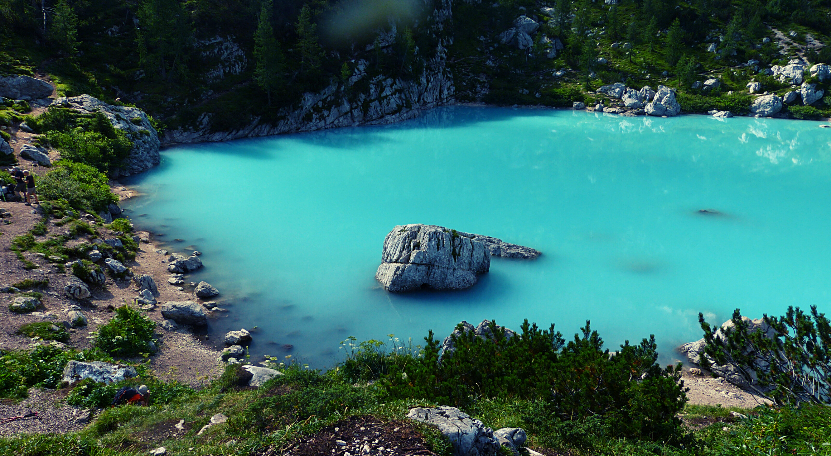 Vom Passo Tre Croci zum Sorapissee (Dolomiten)