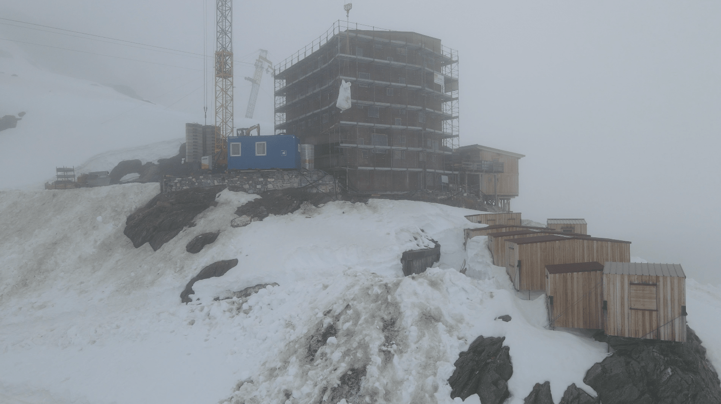 Stettiner Hütte – Wiederaufbau nach Lawinenunglück