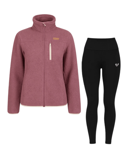 Sherpa Fleece + Seamless Leggings