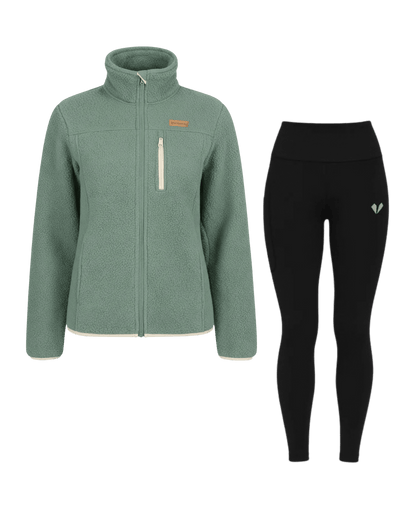 Sherpa Fleece + Seamless Leggings