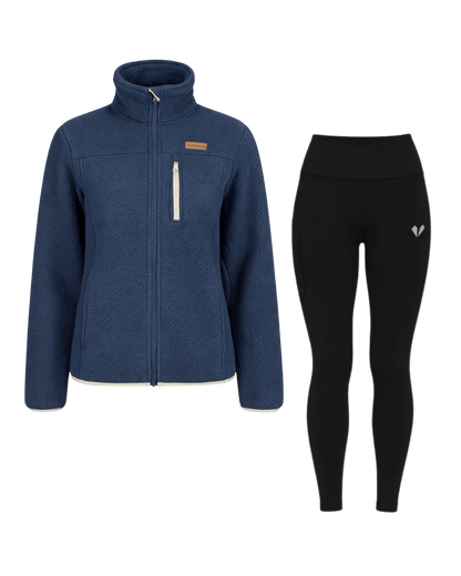 Sherpa Fleece + Seamless Leggings