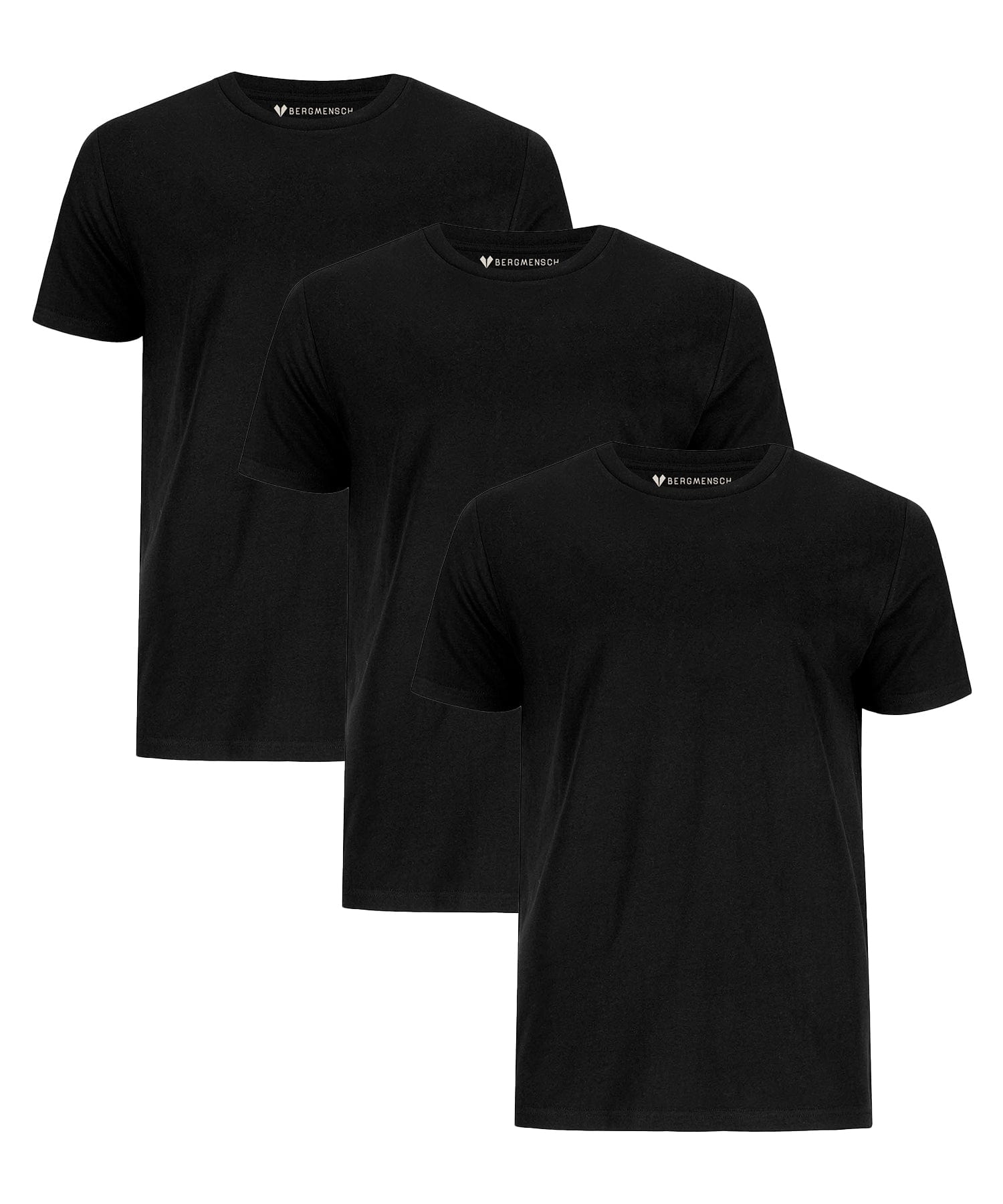 Basics Collection 3er-Pack - Herren Premium Organic Shirt
