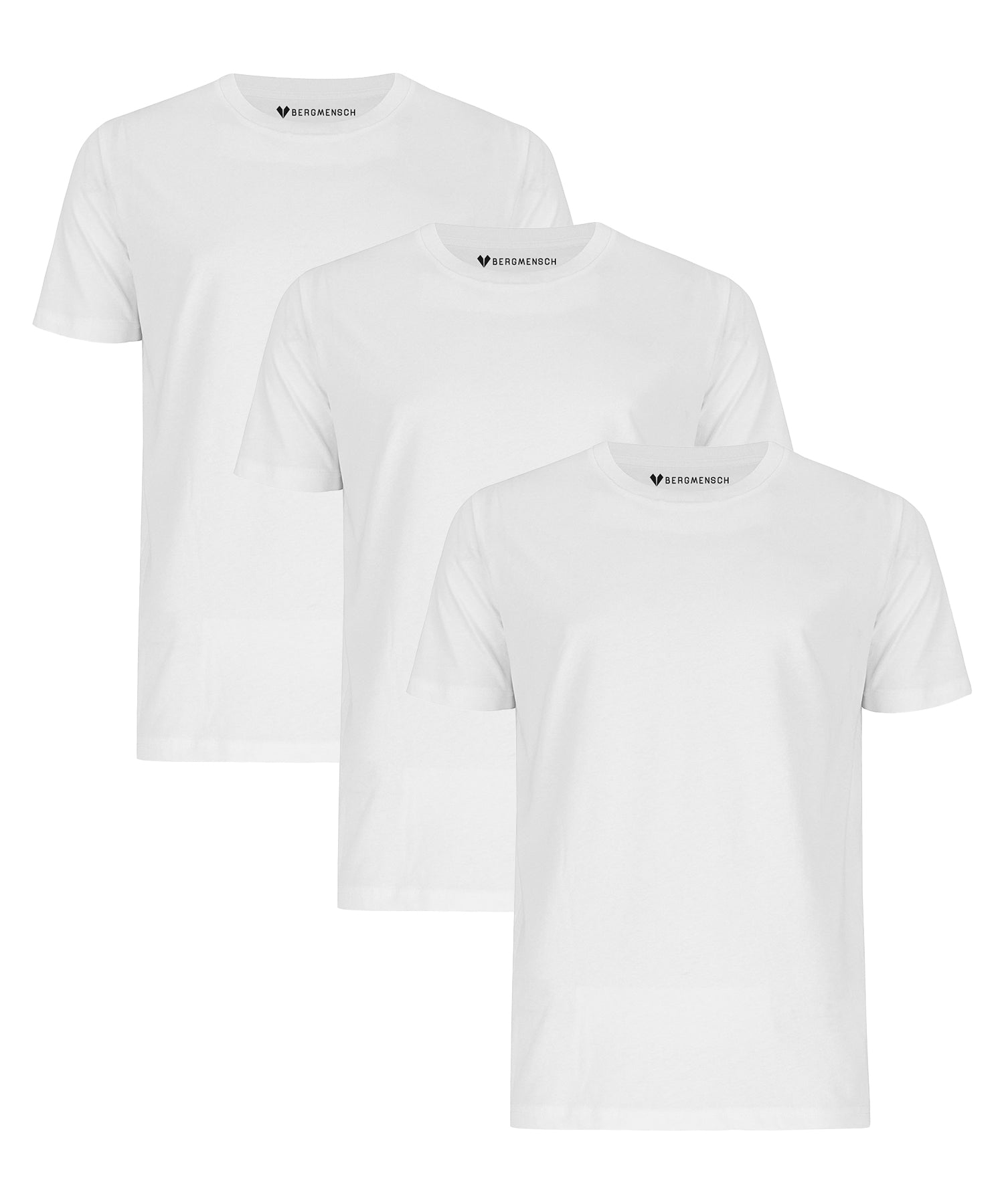 Basics Collection 3er-Pack - Herren Premium Organic Shirt